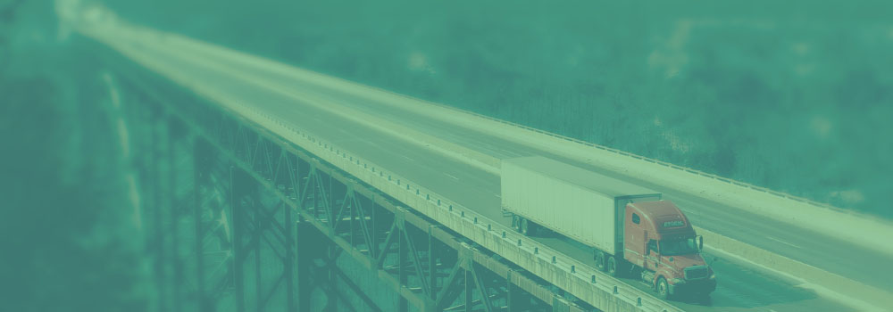 Trucker On New River Gorge Bridge